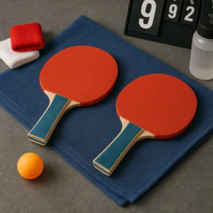 Professional Table Tennis Racket Set – 2 Paddles & 3 Balls | Indoor & Outdoor Ping Pong Kit for Kids & Adults - Image 3