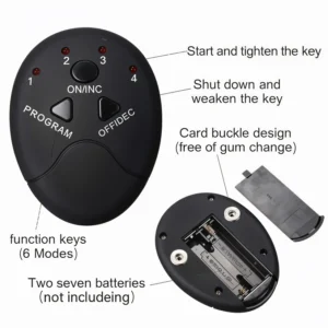 Wireless 6-Pack Abs Stimulator – EMS Abdominal & Muscle Training Device (Battery-Operated) - Image 5