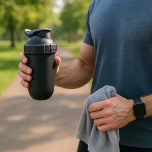 Liger 800 ML Gym Shaker Bottle – Leakproof BPA-Free Protein Shake & Supplement Mixer with Flip Top Lid + Mixing Ball - Image 5